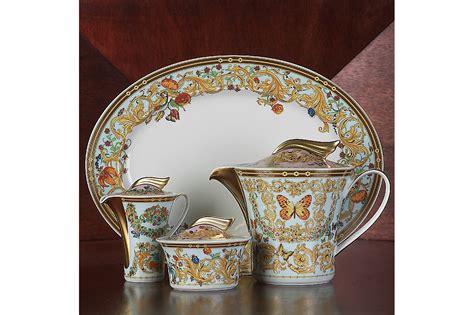 Versace Rosenthal Meets Butterfly Garden Teapot 